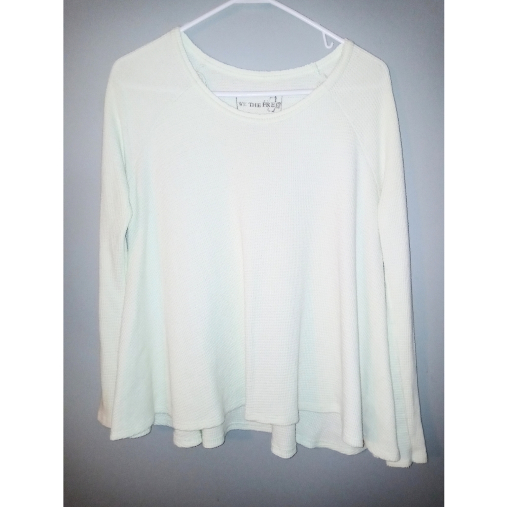 We The Free Mint Trapeze Flowy Thermal